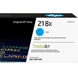HP 218X High Yield Cyan Original LaserJet Toner Cartridge, W2181X